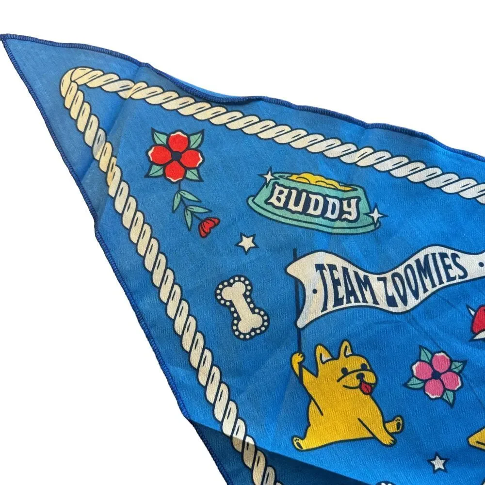 Dutch Bros Coffee Dutch Pup‎ Dog Bandana National Dog Day 2024